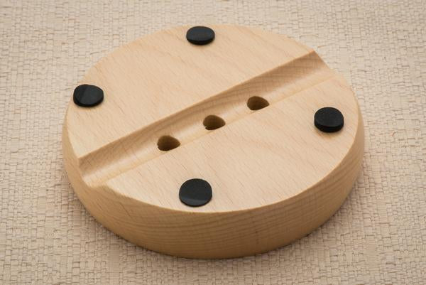 WOODEN SOAP DISH: SIENA - EMPORIO ITALIANO