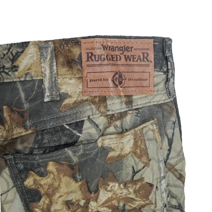 Wrangler Rugged Wear Realtree Trousers - 42x32, XLarge - Army & Outdoors - Cargo Trousers