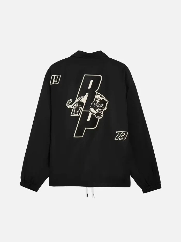 PUMA Puma x Represent Hoops Coach Jacket - Black - Sport Jackets CEKET