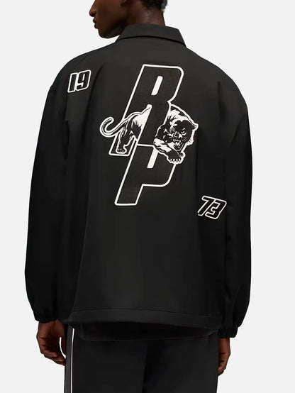 PUMA Puma x Represent Hoops Coach Jacket - Black - Sport Jackets CEKET