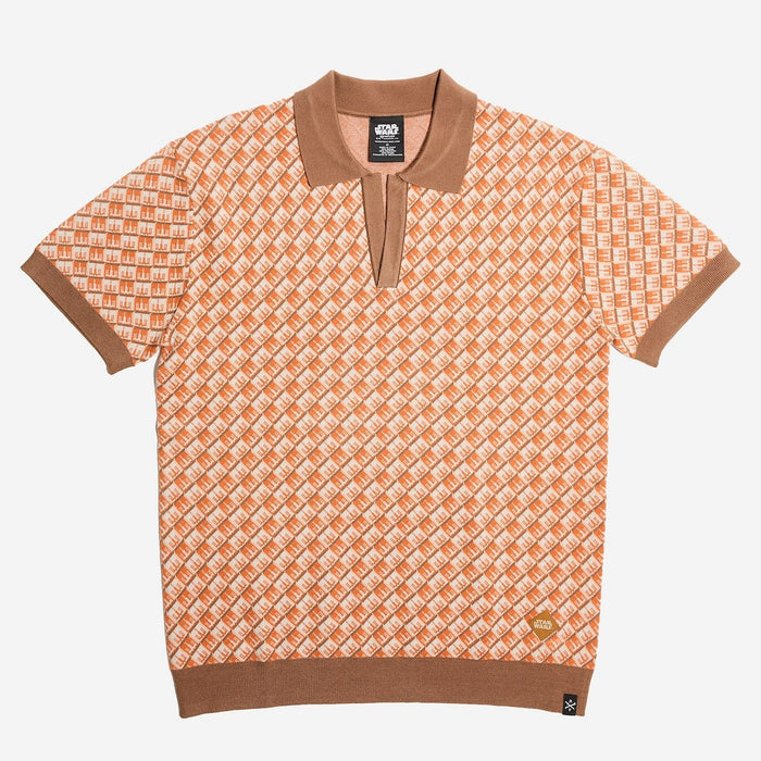 X-Wing Pattern Knit Polo - Heroes & Villains-Star Wars-Polo