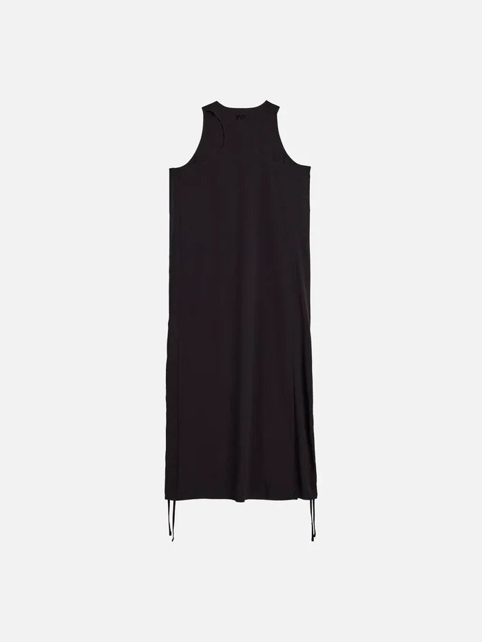Y-3 Y-3 Racer Midi Dress - Black - Dresses ELBİSE