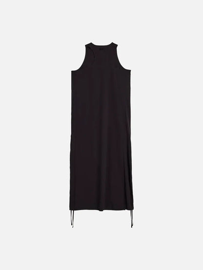 Y-3 Y-3 Racer Midi Dress - Black - Dresses ELBİSE