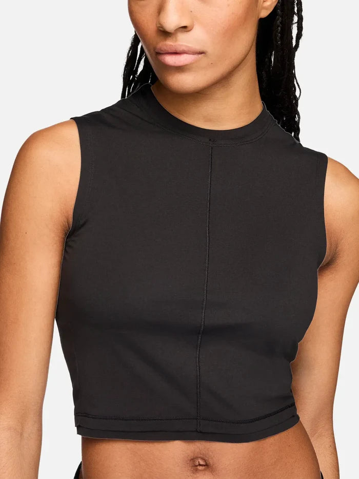 Y-3 Y-3 Running Cropped Tank Top - Black - Tank Tops ATLET