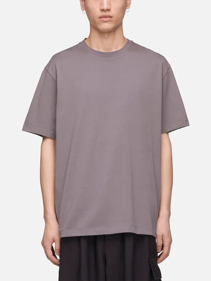 Y-3 Y-3 x F1 Mercedes Engineered Logo SS Tee - Granite - T-Shirts T-SHIRT