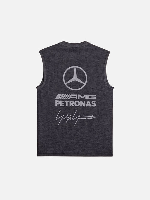 Y-3 Y-3 x F1 Mercedes Engineered Tank - Black/Solid Grey - Tank Tops ATLET
