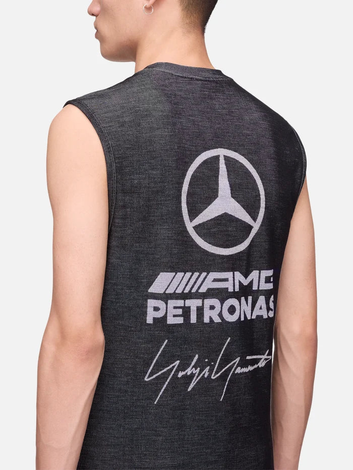 Y-3 Y-3 x F1 Mercedes Engineered Tank - Black/Solid Grey - Tank Tops ATLET