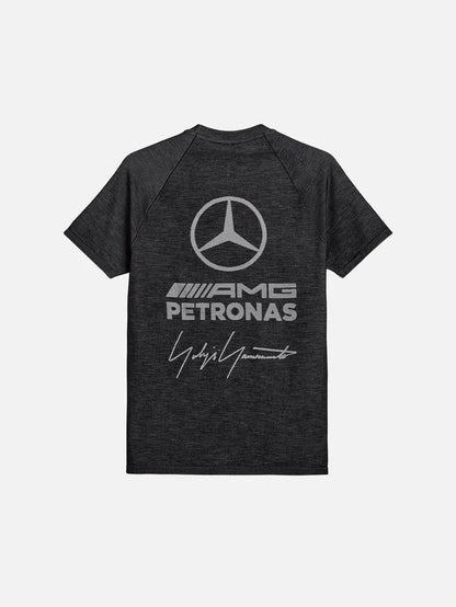 Y-3 Y-3 x F1 Mercedes Engineered Tee - Black/Solid Grey - T-Shirts T-SHIRT