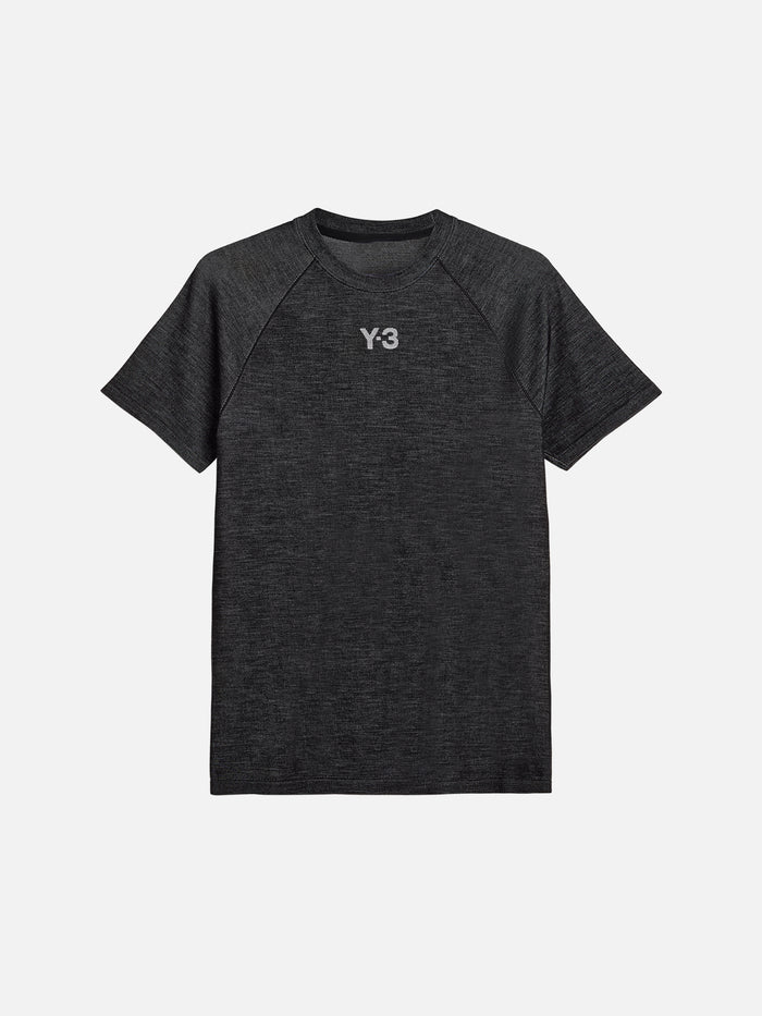 Y-3 Y-3 x F1 Mercedes Engineered Tee - Black/Solid Grey - T-Shirts T-SHIRT