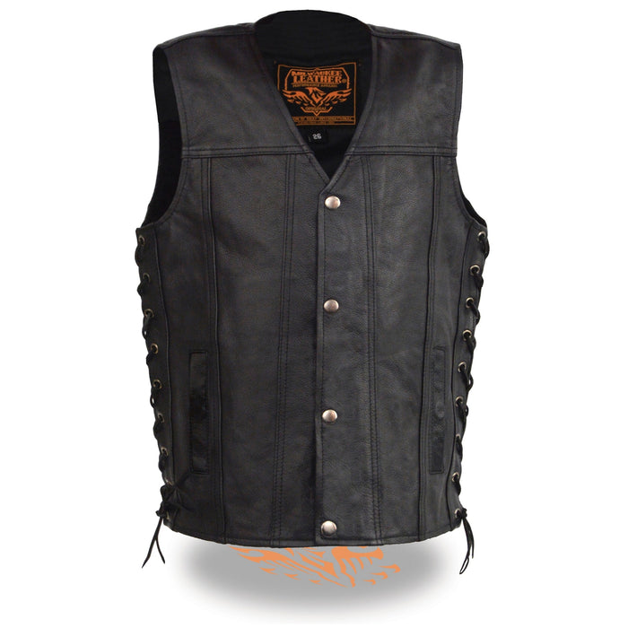 Youth Sized Side Laced Vest: Features:

Youth Sized Side Laced Vest
Soft Subtle Leather 1
