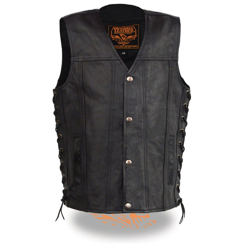 Youth Sized Side Laced Vest: Features:

Youth Sized Side Laced Vest
Soft Subtle Leather 1