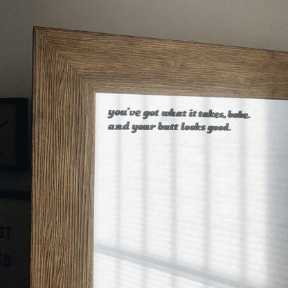 you've got what it takes decal