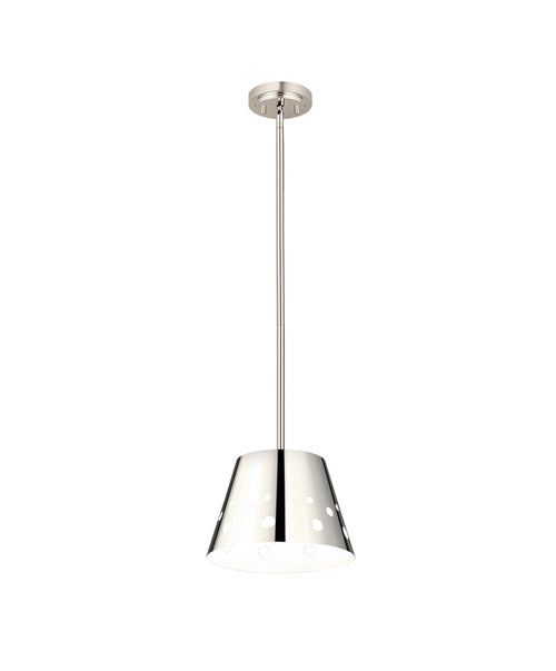 Pendant Z-Lite 6014-12PN Polished Nickel Katie 1 Light Pendant Z-Lite