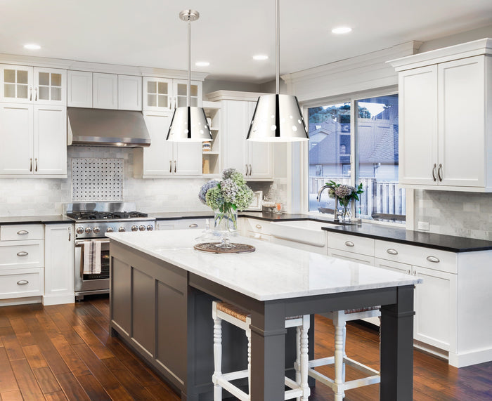 Pendant Z-Lite 6014-12PN Polished Nickel Katie 1 Light Pendant Z-Lite