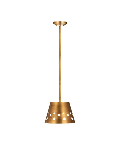 Pendant Z-Lite 6014-12RB Rubbed Brass Katie 1 Light Pendant Z-Lite