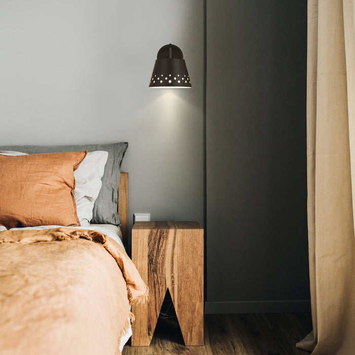 Wall Sconce Z-Lite 6014-1S-MB Matte Black Katie 1 Light Wall Sconce Z-Lite