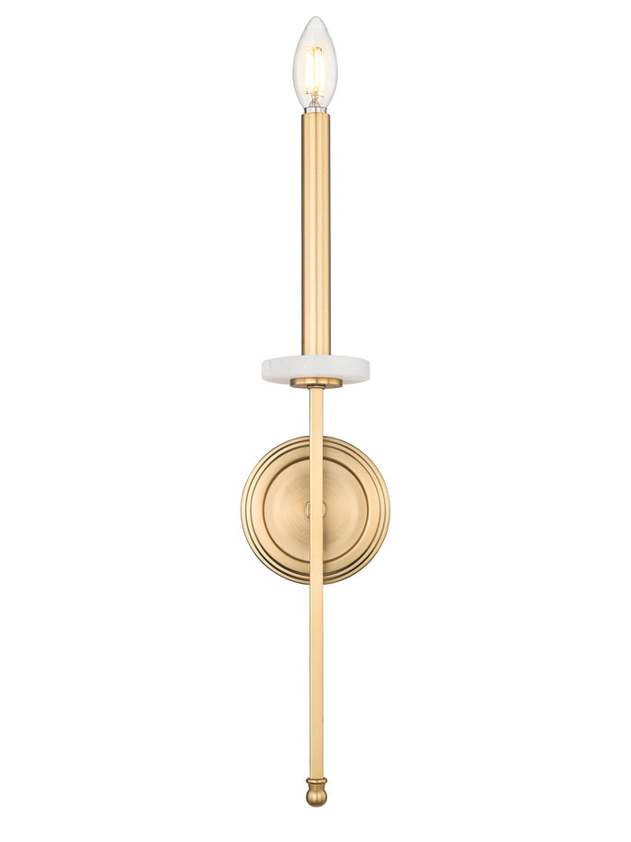 Wall Sconce Z-Lite 6100-1S-MGLD Mordern Gold Gaultier 1 Light Wall Sconce Z-Lite
