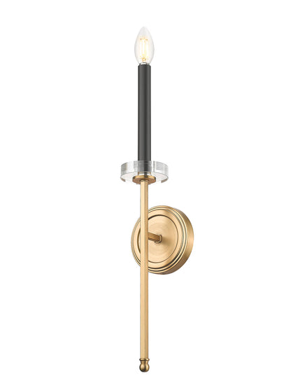 Wall Sconce Z-Lite 6100-1S-MGLD Mordern Gold Gaultier 1 Light Wall Sconce Z-Lite