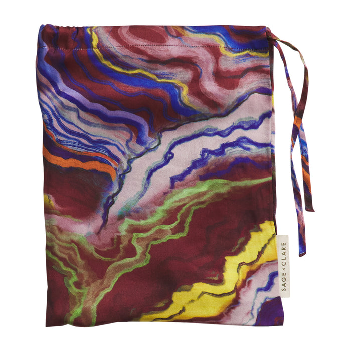 Zoi Silk Pillowcase - Ultramarine Standard